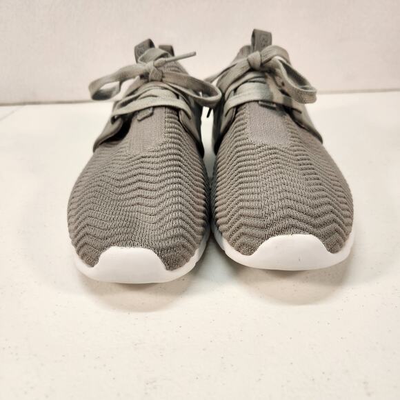 UGG Willows Ii Knit Lace Up Nubuck Leather Trainer Cobble Women's Size 8 NWOT - Picture 4 of 11